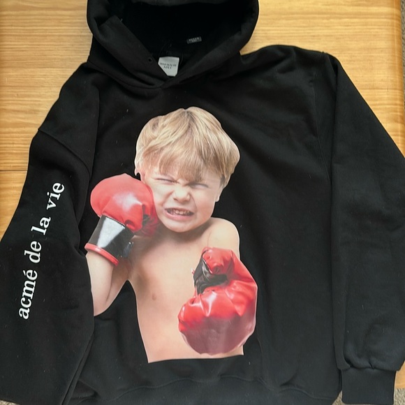 Acme de la vie hoodie (boxing boy, size 1) - Picture 1 of 5